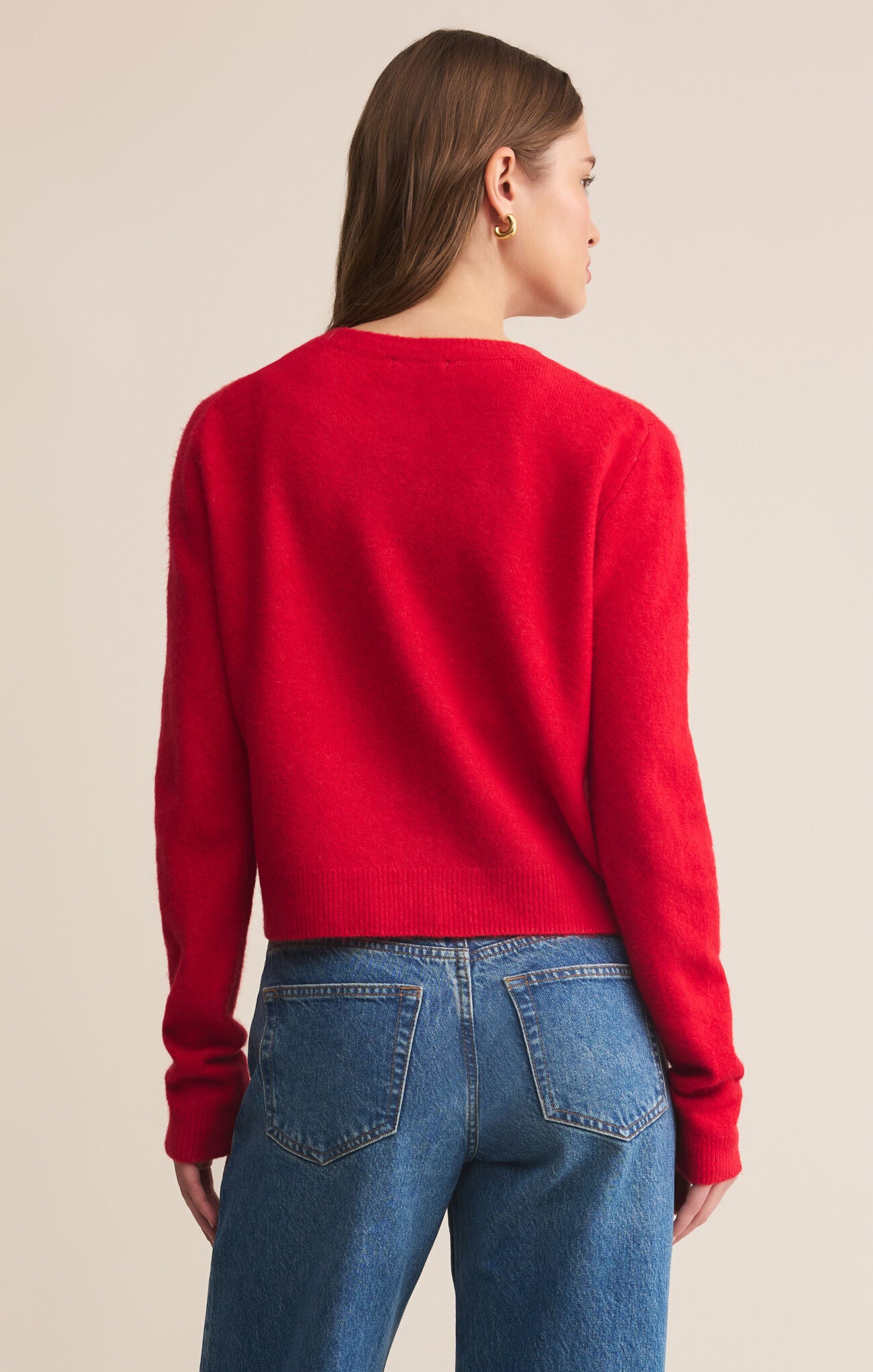Medina Cardigan In Red