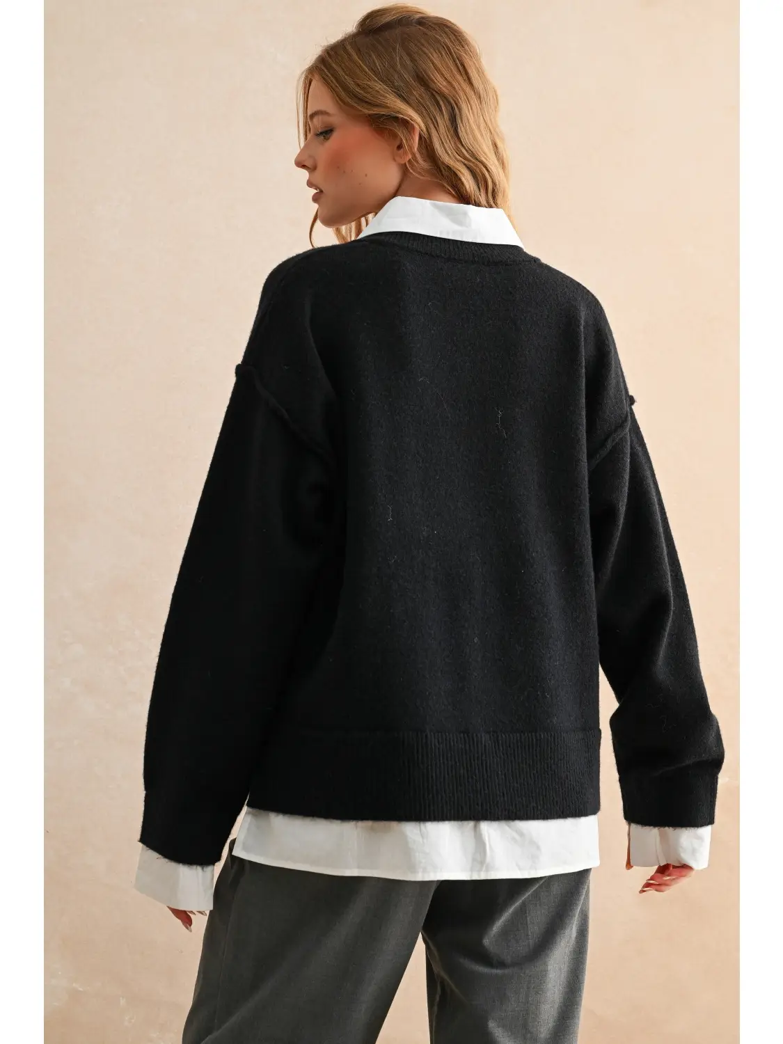 The Collins Layered Sweater