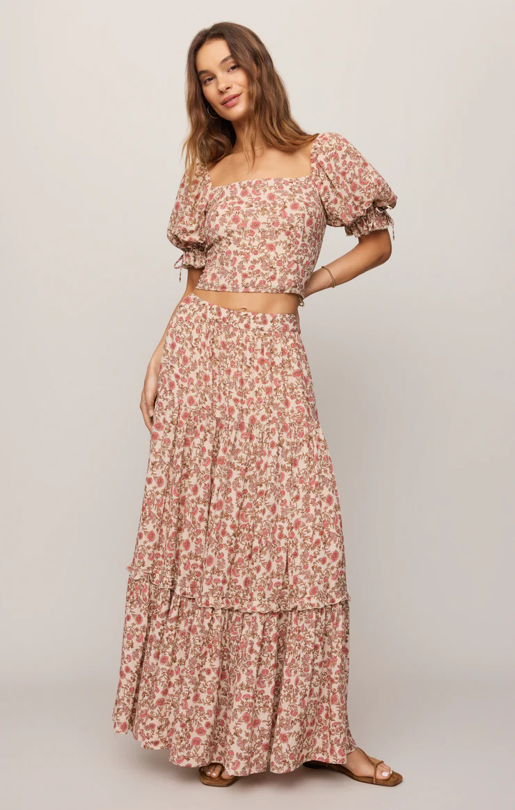 Z Supply Moira Floral Top