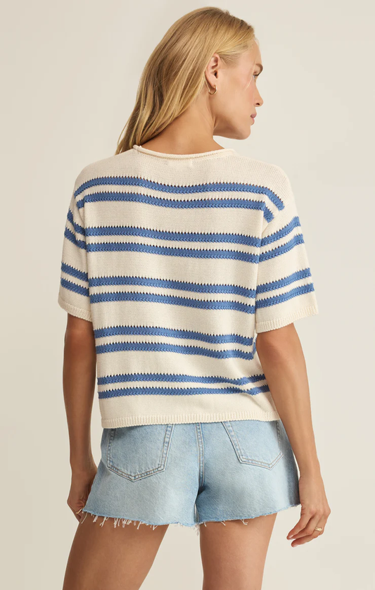 Z Supply Prado Stripe Sweater Top