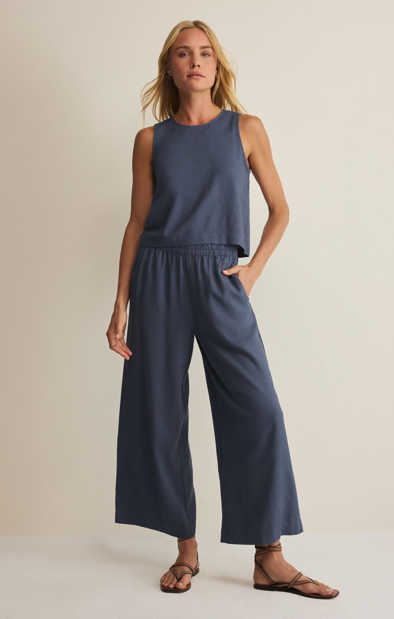 Z Supply Sloane Linen Tank Top