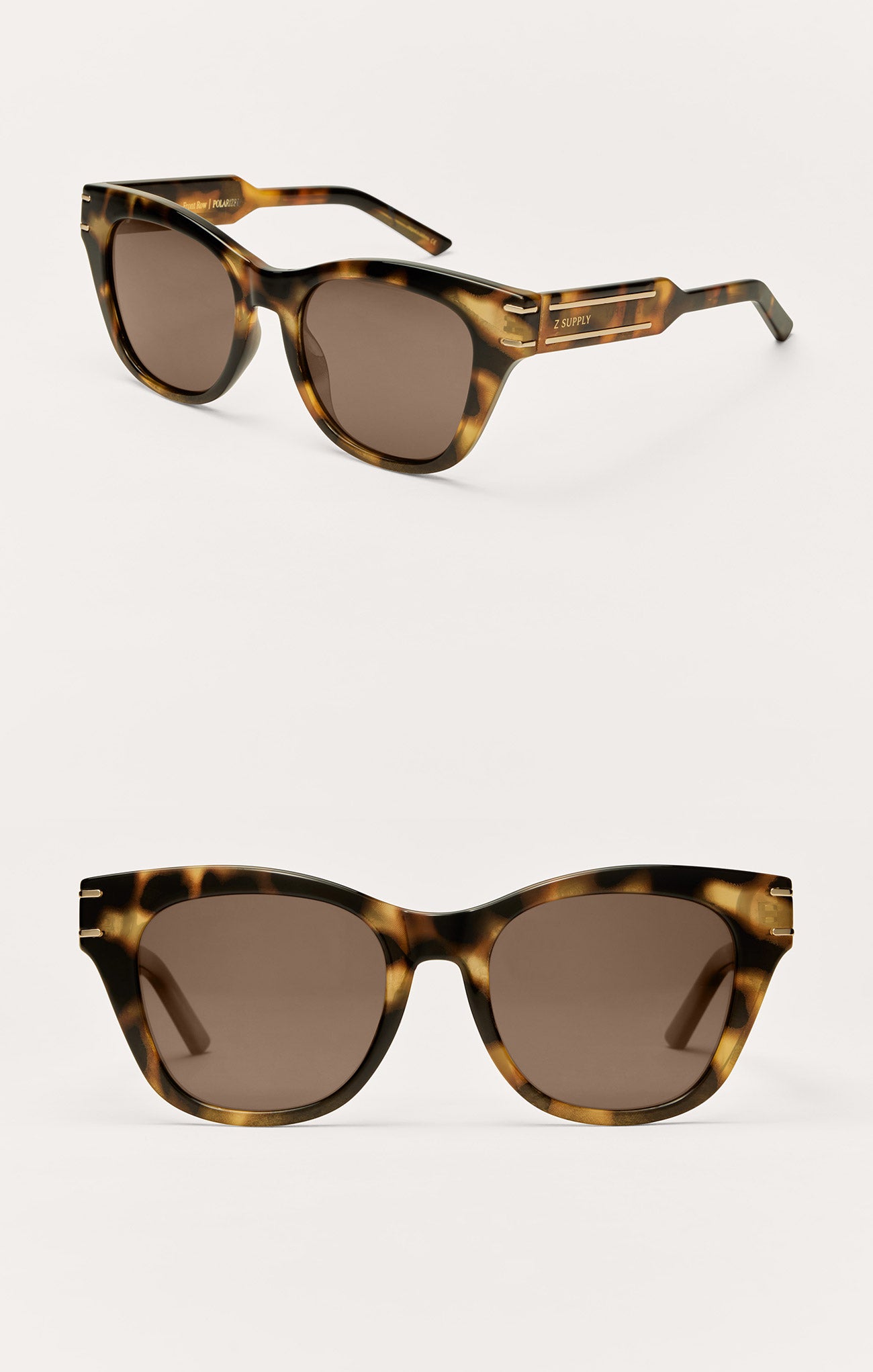 Z Supply Front Row Polarized Sunglasses