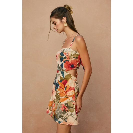 Tropical Mini Dress