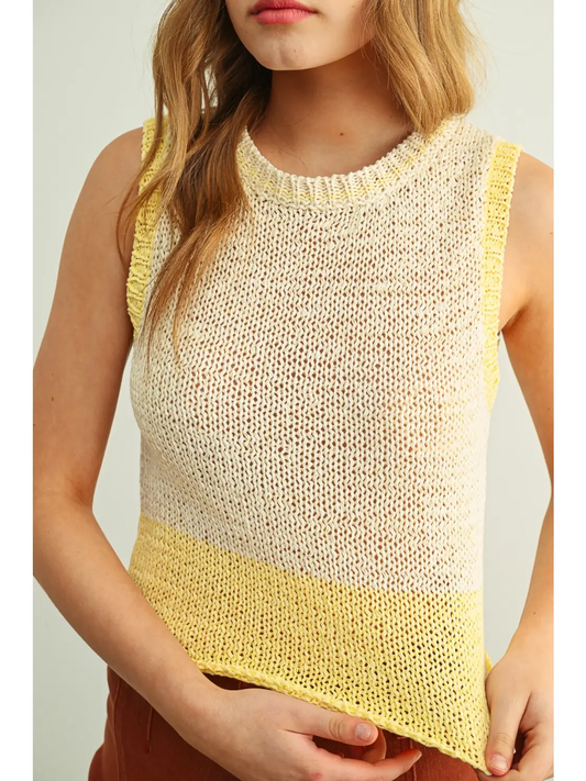 Golden Coast Knit Tank