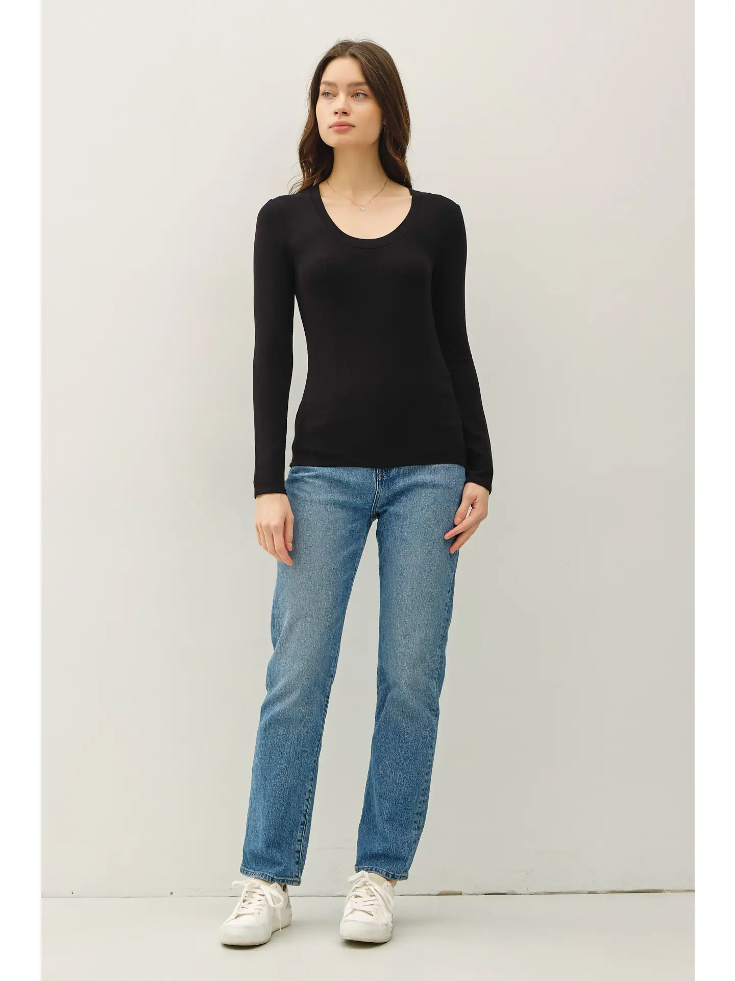 The Avery Scoop Neck Top