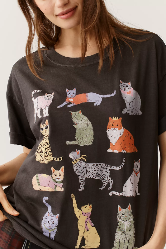 Cats Graphic Tee