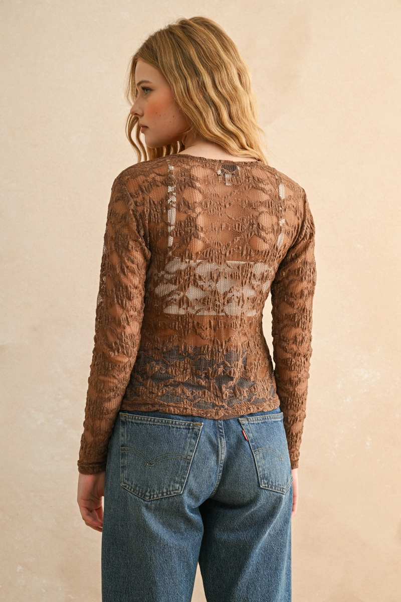 Maren Lace Top