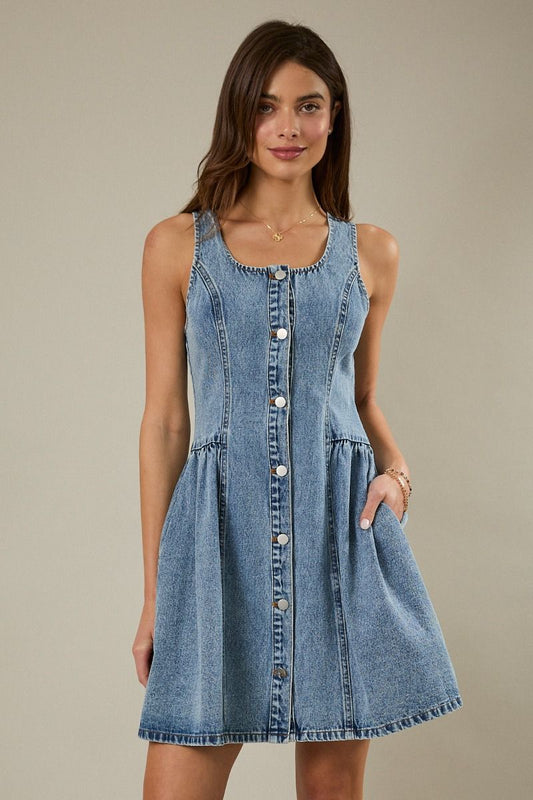 Liza Denim Dress
