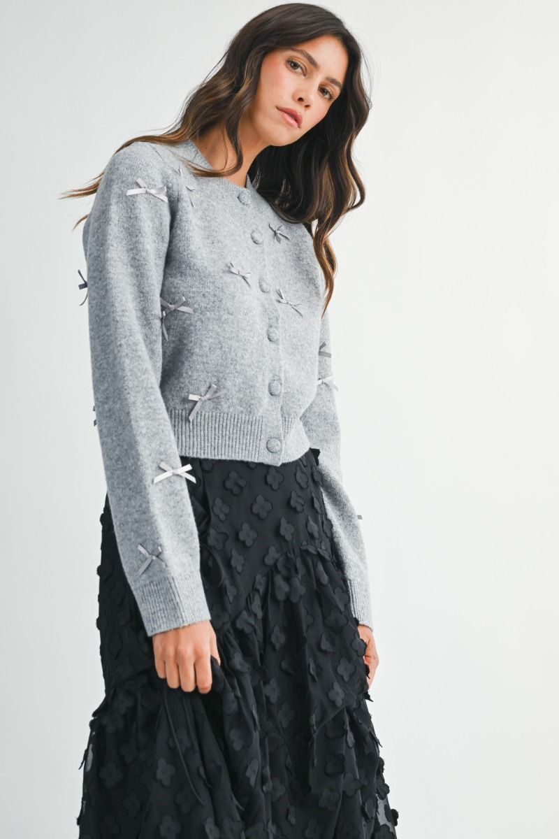 Eloise Bow Cardigan