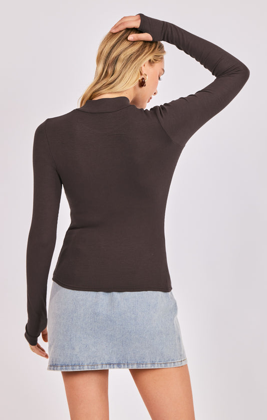 Ronan Mock Neck Top