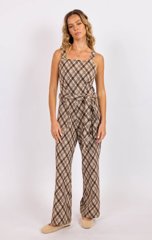 Barn Dance Plaid Overalls