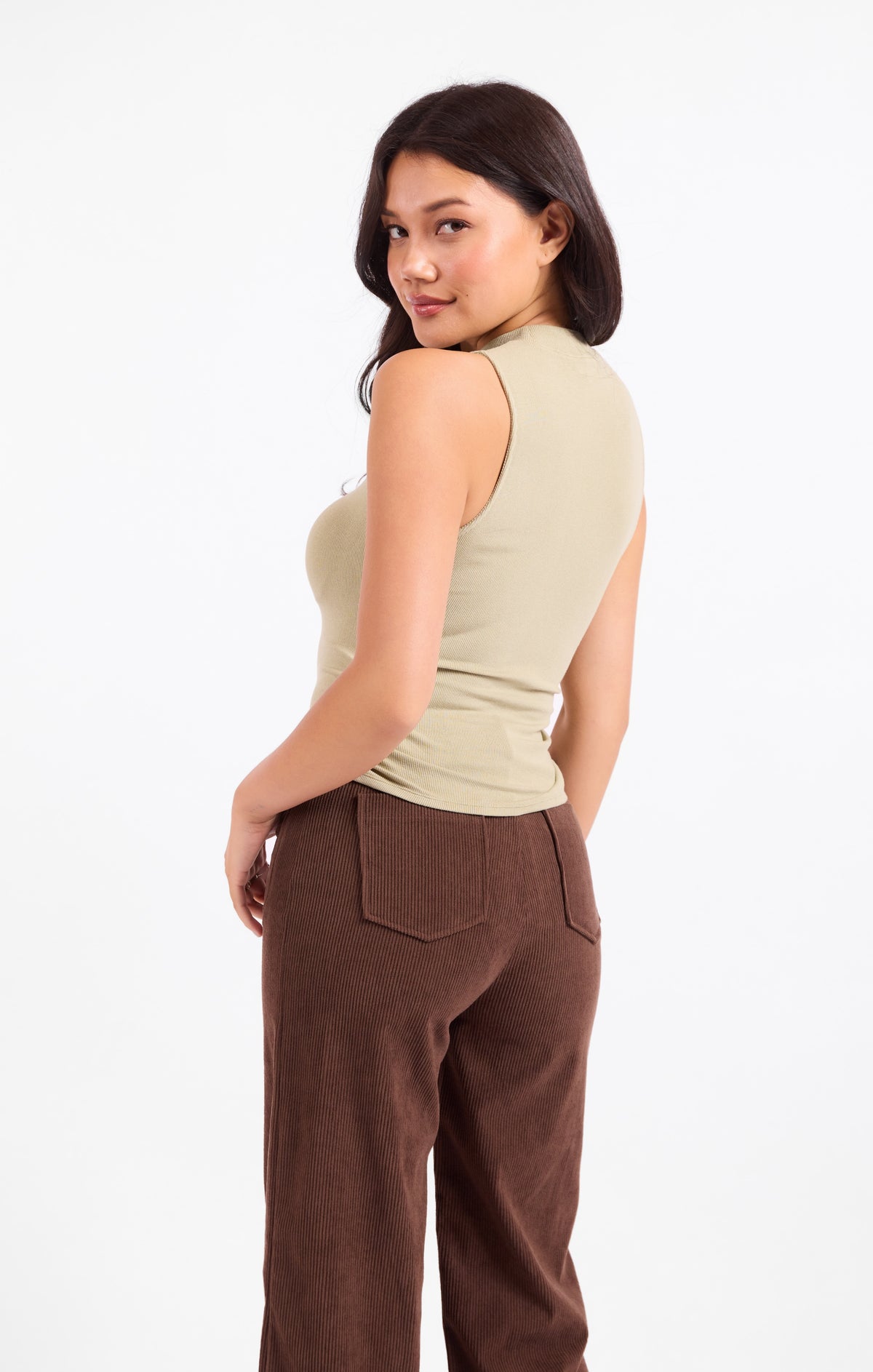 Ronan Mock Neck Tank