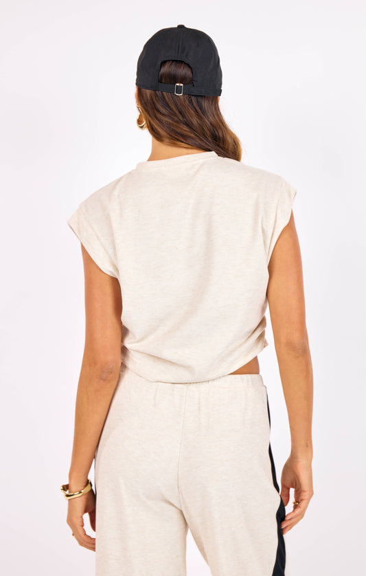Metro Ruched Knit Top