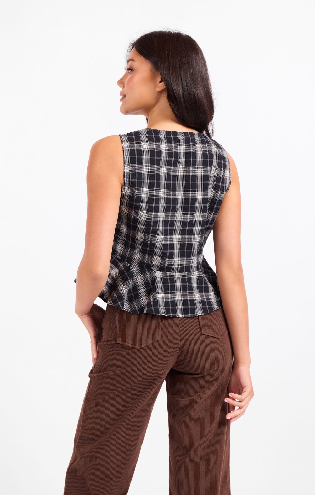 Pause Ruffle Top