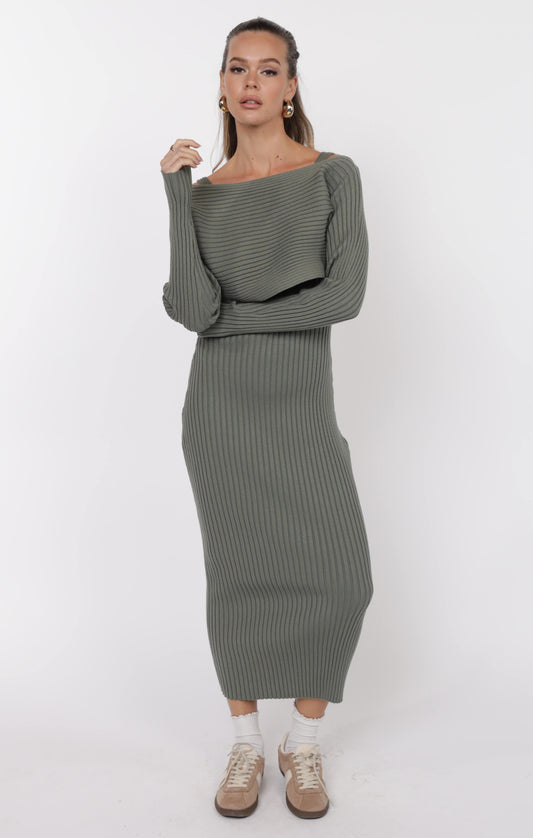 Gabi Sweater Top and Dress Set