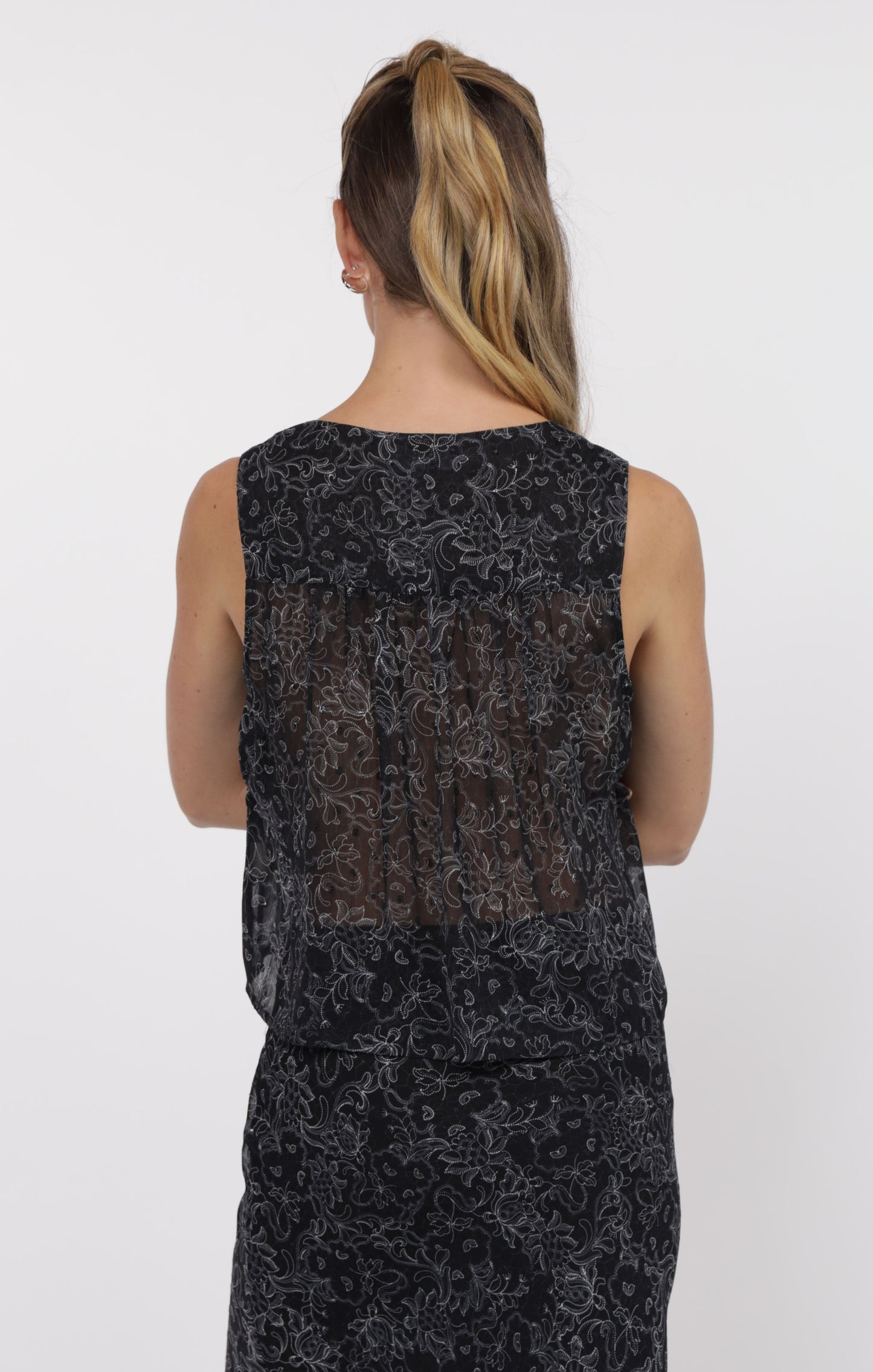 Passionate Gathered Bodice Tank