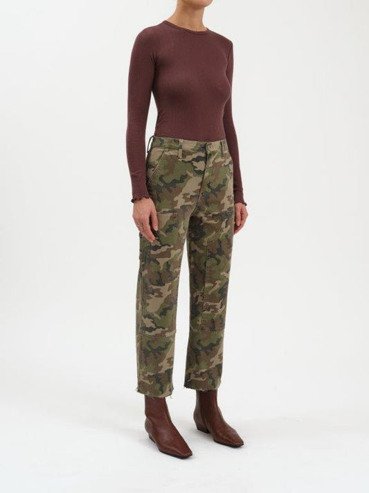 Sundaze Carpenter High Rise Straight Crop