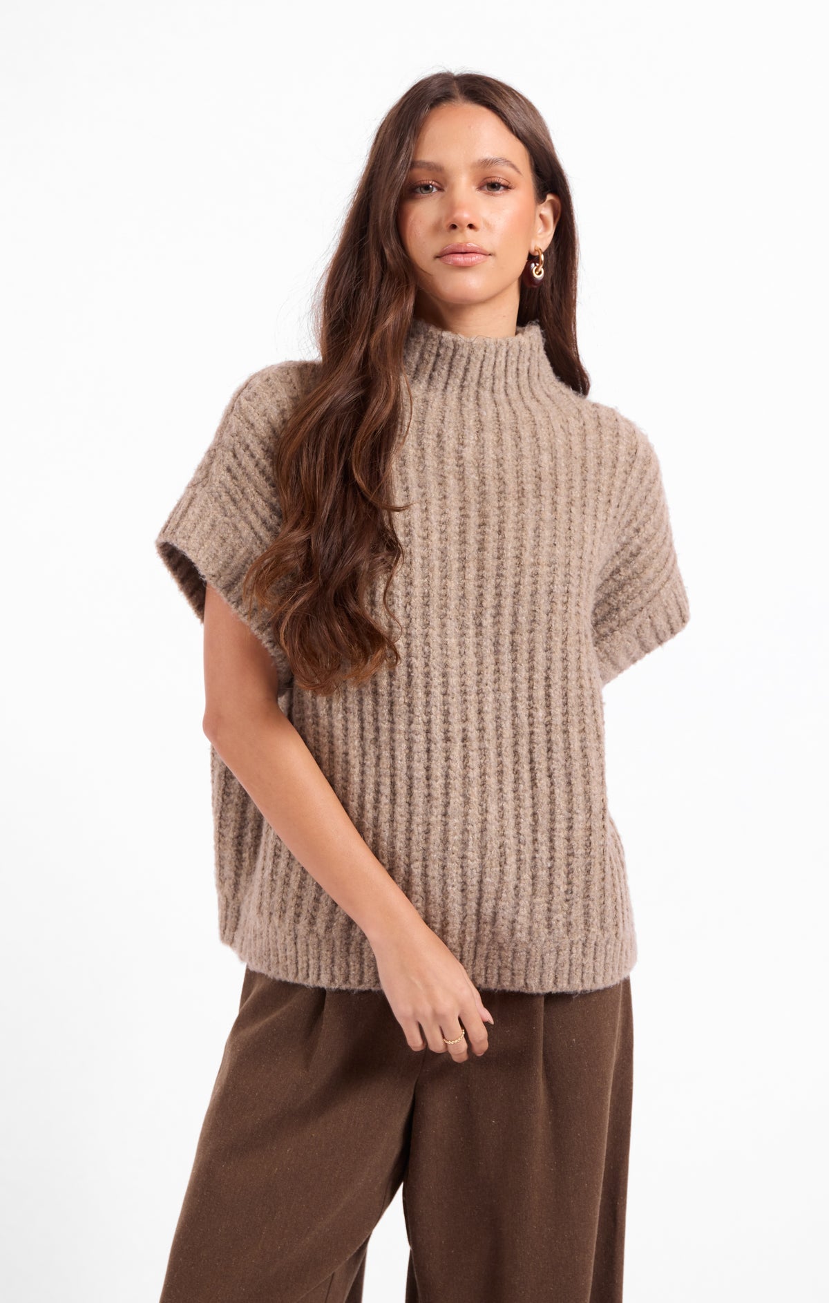 Granger Turtleneck Sweater Vest