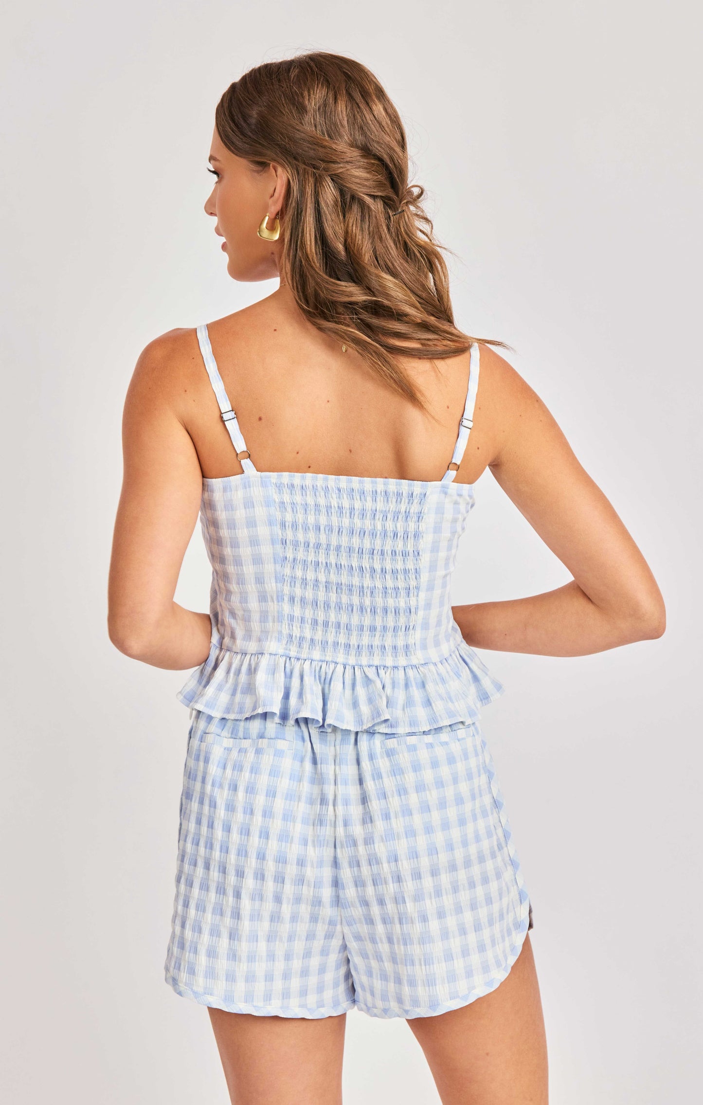 Starlet Gingham Top