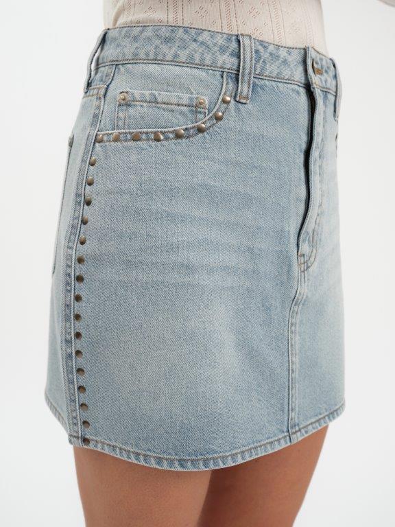 Stash Denim Mini Skirt