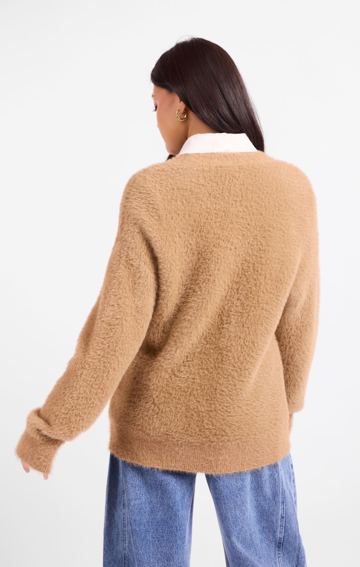 Hallie Fuzzy Cardigan