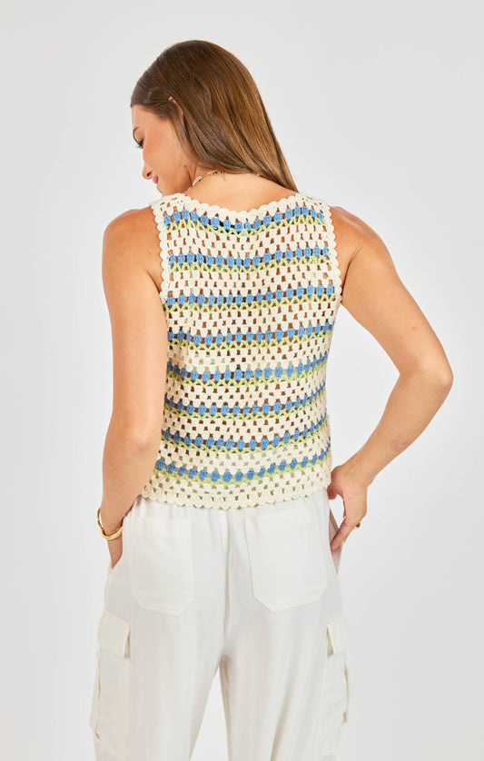 Stairsteps Crochet Vest
