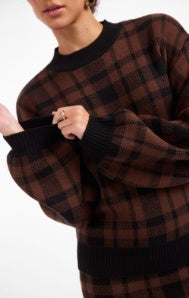 Cameron Plaid Sweater
