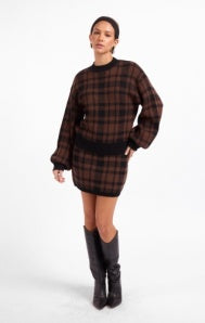 Cameron Plaid Sweater