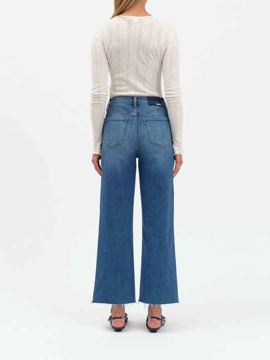 Pleaser in Indigo Wave