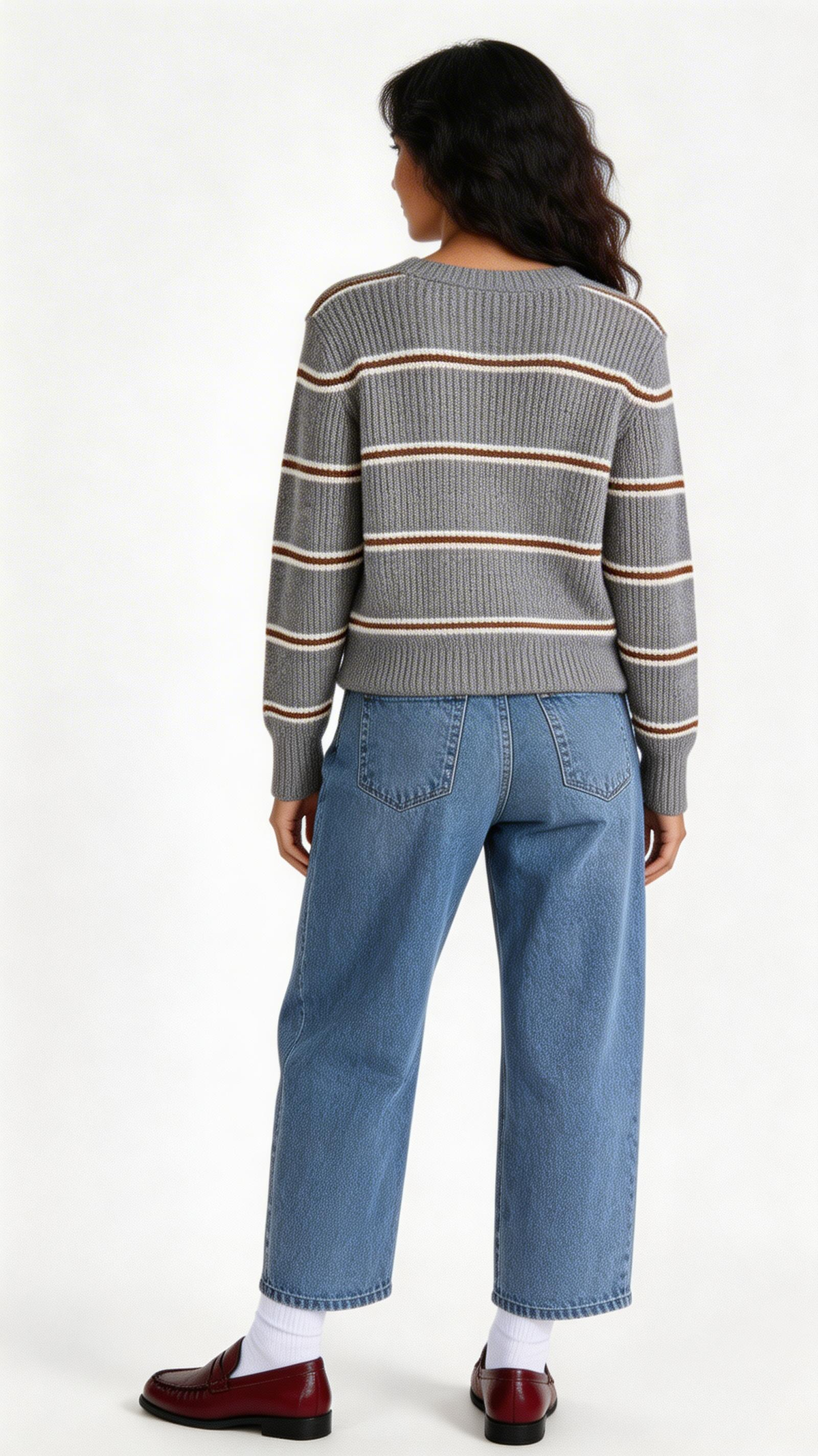 Warm Chai Stripe Sweater