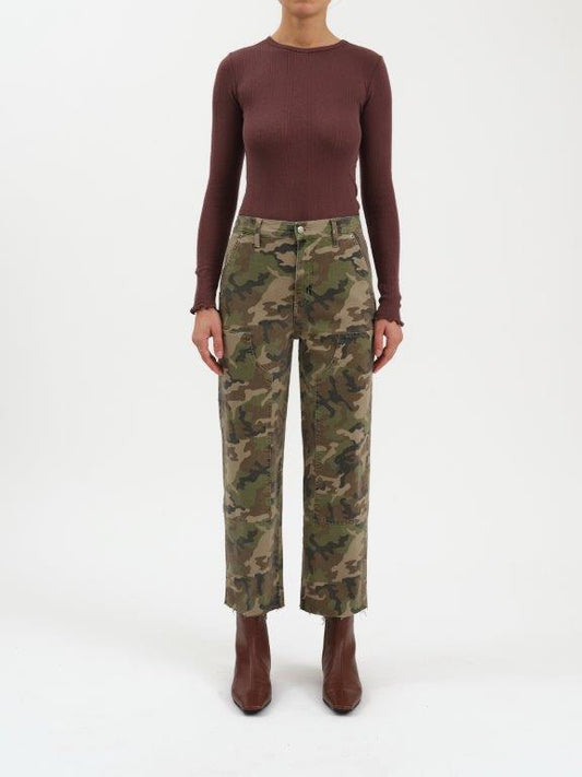 Sundaze Carpenter High Rise Straight Crop